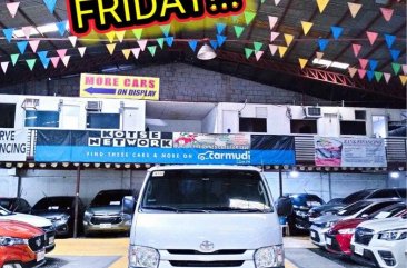 Sell White 2018 Toyota Hiace in Quezon City