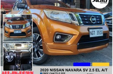 Orange Nissan Navara 2020 for sale in Automatic