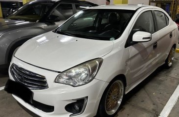 Selling Silver Mitsubishi Mirage 2014 in Quezon City