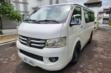 White Foton View transvan 2017 for sale in Quezon City