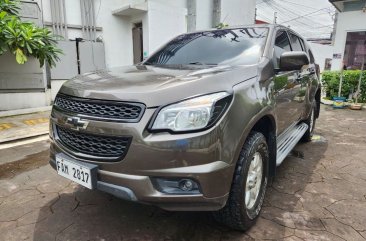 White Chevrolet Trailblazer 2015 for sale in Quezon City