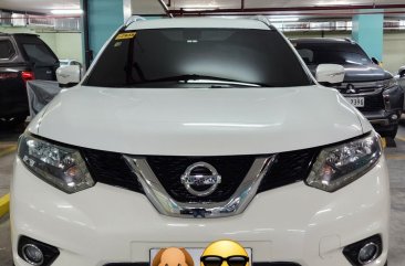 Pearl White Nissan X-Trail 2015 for sale in Quezon City