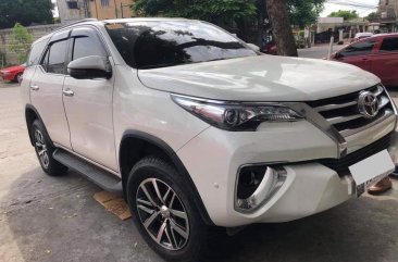 Selling Pearl White Toyota Fortuner 2019 in Manila