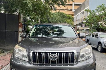 White Toyota Land cruiser prado 2013 for sale in Automatic