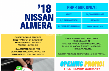 2018 Nissan Almera in Quezon City, Metro Manila