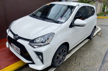 White Toyota Wigo 2021 for sale in Quezon City