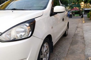 White Mitsubishi Mirage 2014 for sale in Angono