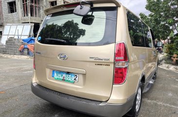 Gold Hyundai Starex 2010 Van at 67000 for sale in Manila