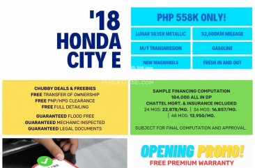 2018 Honda City in Quezon City, Metro Manila