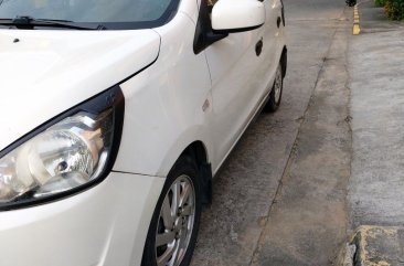 White Mitsubishi Mirage 2014 for sale in Angono