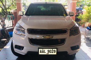 White Chevrolet Trailblazer 2014 for sale in Las Piñas