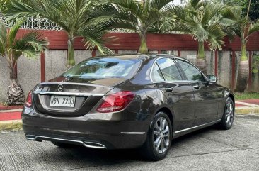 White Mercedes-Benz C200 2015 for sale in Quezon City