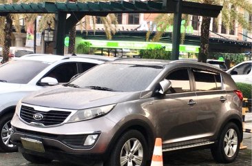 Silver Kia Sportage 2011 for sale in Automatic