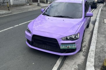 White Mitsubishi Lancer 2010 for sale in Quezon City