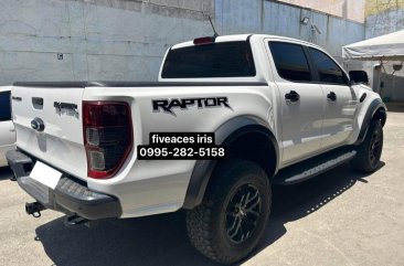 Sell White 2019 Ford Ranger Raptor in Mandaue