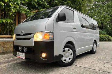 White Toyota Hiace 2016 for sale in Quezon City