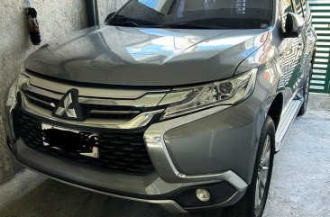 Silver Mitsubishi Montero sport 2017 for sale in Manual