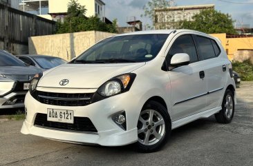 White Toyota Wigo 2015 for sale in Pasig