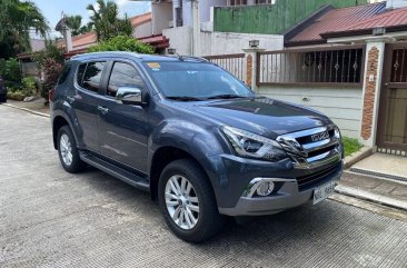 White Isuzu Mu-X 2018 for sale in Quezon City