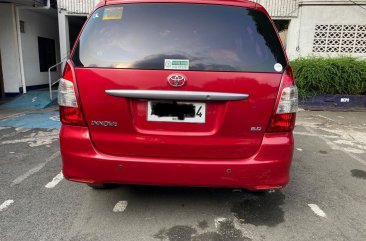 White Toyota Innova 2014 for sale in Manual