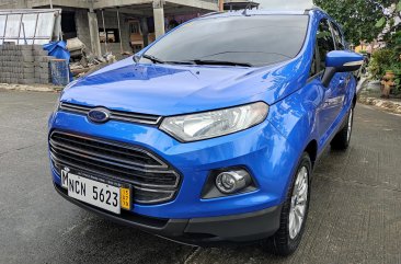 Sell Blue 2017 Ford Ecosport SUV / MPV at 43000 in Manila