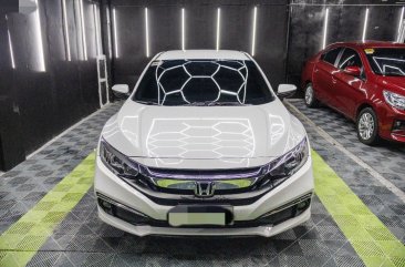 Selling Pearl White Honda Civic 2020 in Malabon