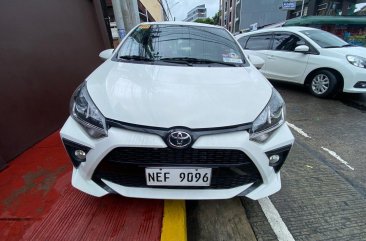 White Toyota Wigo 2021 for sale in Quezon City