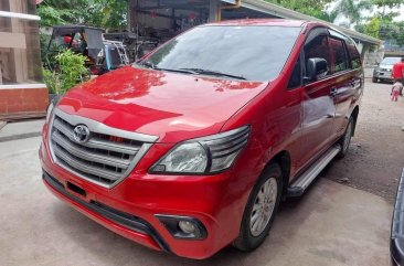 White Toyota Innova 2015 for sale in Manual