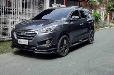 White Hyundai Tucson 2015 for sale in Automatic