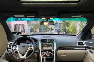 Green Ford Explorer 2013 for sale in Automatic