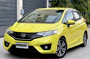 Yellow Honda Jazz 2016 for sale in Manila