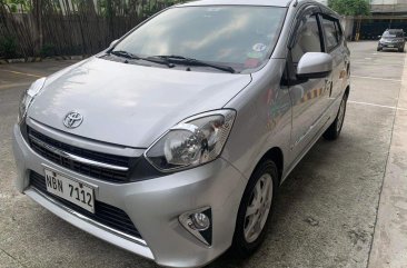 White Toyota Wigo 2017 for sale in Mandaluyong