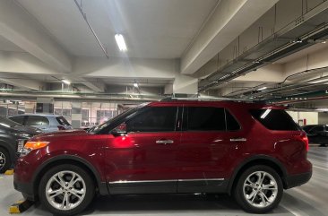 Green Ford Explorer 2013 for sale in Automatic