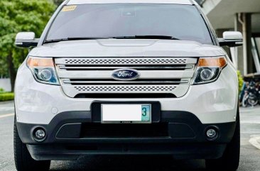 Selling White Ford Explorer 2013 in Makati