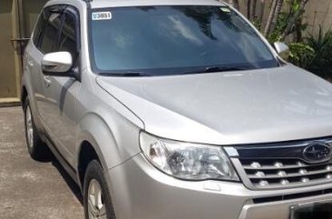 Silver Subaru Forester 2011 for sale in Manila