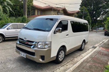 Sell White 2016 Toyota Hiace in Quezon City