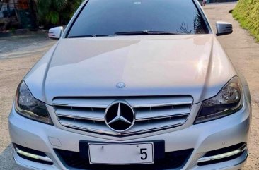 White Mercedes-Benz C200 2013 for sale in Pasig
