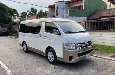 Sell White 2016 Toyota Hiace in Quezon City