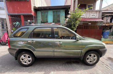 Selling Green Kia Sportage 2007 in Manila