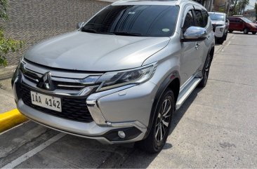 Silver Mitsubishi Montero 2016 for sale in Quezon City