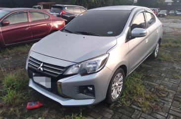 White Mitsubishi Mirage g4 2022 for sale in Manual