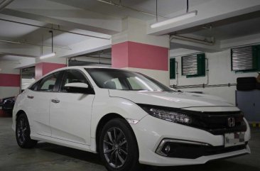 White Honda Civic 2019 for sale in Quezon City