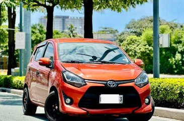 Selling White Toyota Wigo 2019 in Makati