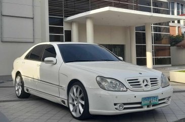 Selling White Mercedes-Benz S-Class 2003 in Marikina