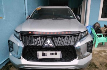 White Mitsubishi Montero sport 2022 for sale in Manual