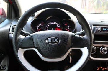 Sell Red 2013 Kia Picanto Hatchback at Automatic in  at 25000 in Manila