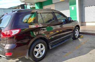 Red Hyundai Santa Fe 2009 SUV / MPV for sale in Manila