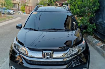 Selling Black Honda BR-V 2017 SUV / MPV at Automatic  at 4400 in Cavite City