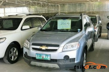 Selling Silver Chevrolet Captiva 2009 SUV / MPV at 74000 in Manila