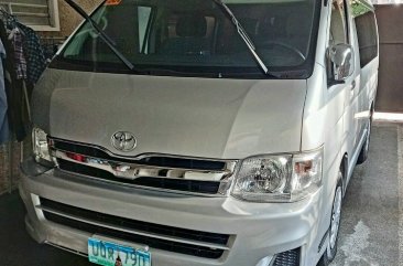White Toyota Hiace 2013 for sale in Pasig